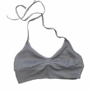 American Eagle Aerie Real Obsessed Halter Bralette